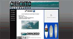Desktop Screenshot of chronicsurfboards.com